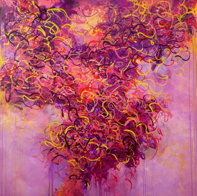 Abstract on canvas